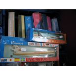 Nine Snap Together Model Aircraft Kits, by Wooster and other including DAS Air Cargo DC10, boxed.