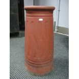 Terracota Chimney Pot, 60.5cm high.