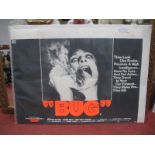 Horror Film Poster: 'Bug' original 1975 film poster, Paramount Pictures, quad 30'' x 40'', folded.