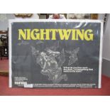 Horror Film Poster: 'Nightwing', original 1979 quad film poster, Columbia/EMI films, 30" x 40" -