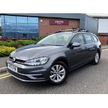 2017 [YK17 OVB] VW Golf Estate SE Navigation 2.0 TDI BMT 150PS in metallic grey, 10,571 miles,