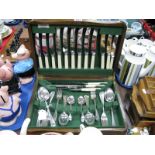 A Larko Canteen of Cutlery, in original fitted case (Corts of Cheapside Ironmongers and Cutlers