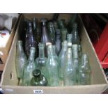 A XIX Century Slacks Doncaster Marble Top Bottle, a XIX Century Ward Ales Doncaster marble top