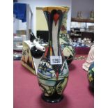 A Moorcroft 'Vale of Aire' Design Vase, by Emma Bossons, for Macintyre 2004 limited edition 34/