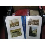 Four Albums and Four Sketch Pads, full of a mostly photograph collection of U.K. pub signs, (500