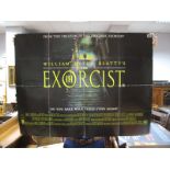 Horror Film Poster: 'The Exorcist III', original 1990 quad film poster, folded, 30'' x 40'',.