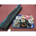 Three Fly Fishing Rods, including Sonik SKB 9'6", Greys GRXI+ 9' 6" #7, Orvis Streamline (all