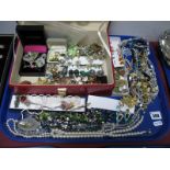 A Mixed Lot of Assorted Costume Jewellery, including imitation pearls bead necklaces, other