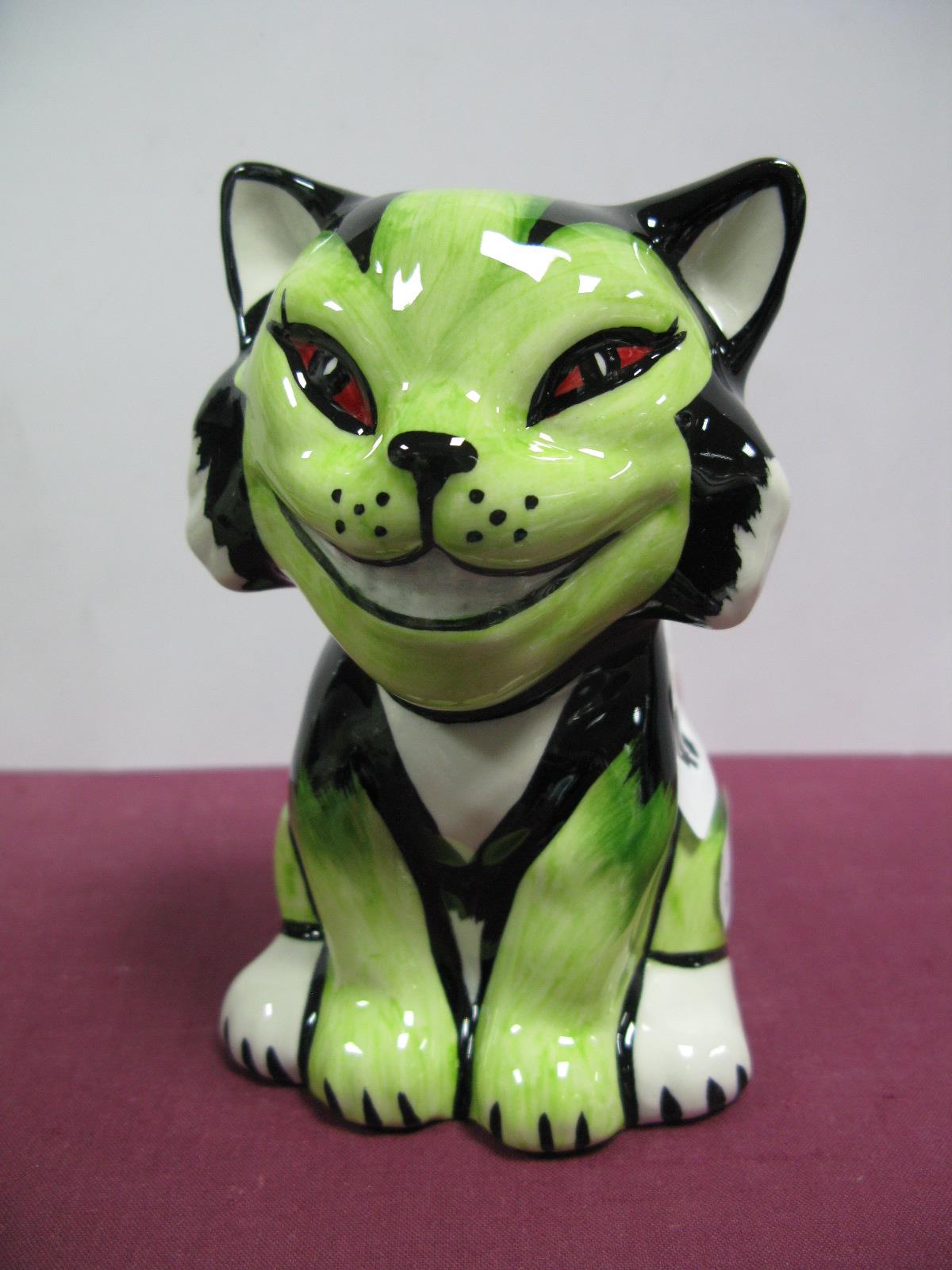 Lorna Bailey - Grouch the Cat, 12cm high.