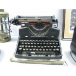 Bar-Lock Typewriter Circa 1940's.
