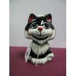 Lorna Bailey - Marvin the Cat, 13cm high.