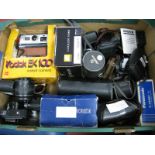 Lenses - Photac 1:5.6, Makinon f=150mm, Canon, Olympus, Kiron, cameras - Kodak EK100, Canon,