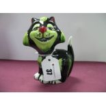 Lorna Bailey - Growler the Cat, 13cm high.