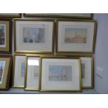 'Turners Venice', set of six coloured prints by J.M.W Turner, limited edition, each 1379 of 5000,