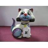 Lorna Bailey - Queenie the Cat, 12.5cm high.