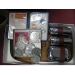 Britain's First Decimal Coins, together with further commemorative coins, including a cased vanity