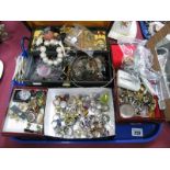 A Mixed Lot of Assorted Costume Jewellery, including rings, earrings, bangles, bead necklaces,