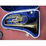 Amati Kraslice AAH 211 Brass Horn, in black hard case.