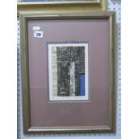 Valerie Thornton, St Gilles, Carnup? limited edition etching of 60, signed and dated '80 18 x 11.