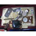 Staiger Wooden Cased Mantel Clock, novelty rabbit ornament, EMSS travel clock, musical instrument
