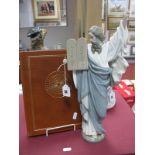 Lladro Pottery Figure of Moses, G-170 40.5cm high, (finger repair), Chris Bonnington, Quest For