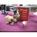 A Mid XX Century Clockwork 'Puppy and Spider', by Tri-ang clockwork, boxed.