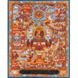 AMITABHA BUDDHA THANGKA