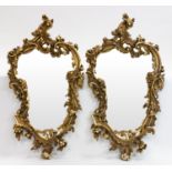 A PAIR OF EUROPEAN FRAMED WALL MIRRORS, EARLY 20TH CENTURY
