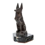 A BOOKEND BY JACQUES CARTIER (FRENCH 1907-2001)