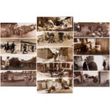 A GROUP OF 13 PHOTOGRAPHS BY BORIS MIKHAILOV (UKRAINIAN B. 1938) FROM THE "BY THE GROUND" SERIES