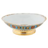 A RUSSIAN PORCELAIN BOWL, IMPERIAL PORCELAIN FACTORY, ST. PETERSBURG, PERIOD OF ALEXANDER II