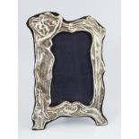 ART NOUVEAU STYLE SILVER PHOTO FRAME