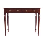 REGENCY PERIOD MAHOGANY HALL TABLE, CIRCA 1820