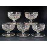 LOT LOF FIVE CRYSTAL BOWLS