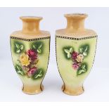 PAIR OF VICTORIAN VASES