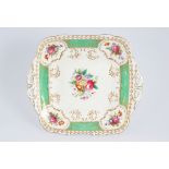 EDWARDIAN CHINA CAKE PLATE