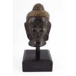 TIBETAN BRONZE BUST