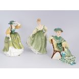 GROUP OF THREE ROYAL DOULTON FIGURES
