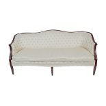 19TH-CENTURY HEPPLEWHITE SETTEE