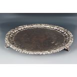 19TH-CENTURY SHEFFIELD SILVER PLATED TRAY