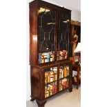 19TH-CENTURY PERIOD MAHOGANY BOOKCASE