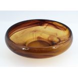 ART GLASS FRUIT BOWL