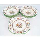 ELEVEN COPELAND SPODE PLATES