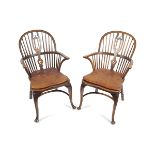 SET OF SIX 19TH-CENTURY WINDSOR CHAIRS