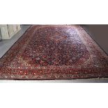 LARGE NORTH WEST PERSIAN TABRIZ CARPET