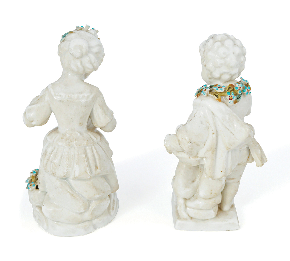 TWO GERMAN PORCELAIN FIGURES - Image 2 of 3