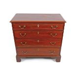 GEORGE III PERIOD MAHOGANY CHEST