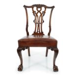 18TH-CENTURY CHIPPENDALE SIDE CHAIR
