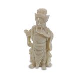 CHINESE MARBLE FIGURE