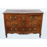 18TH-CENTURY LOUIS XV PERIOD CHERRYWOOD COMMODE